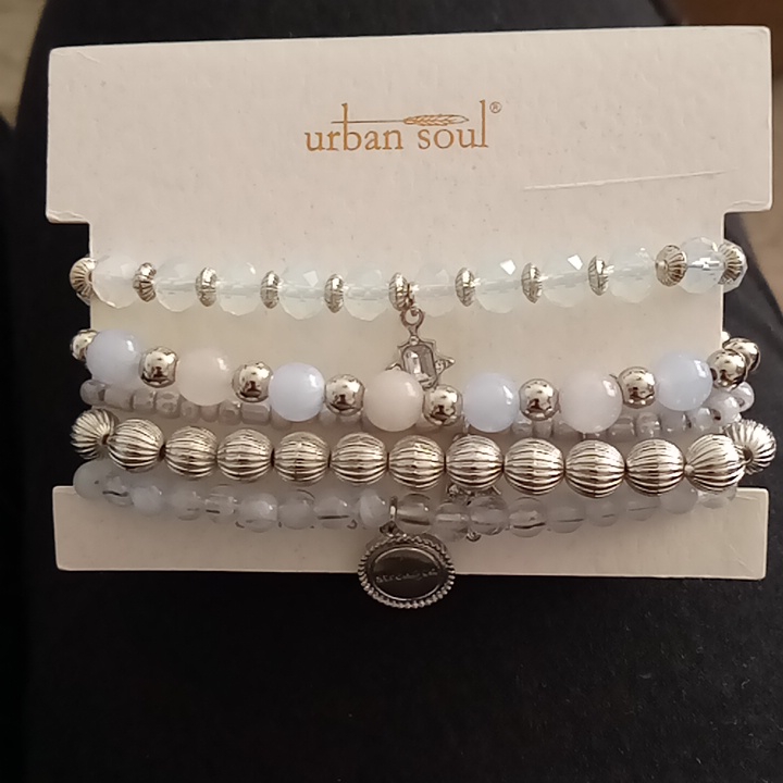 Urban Soul Genuine Stone Bracelet